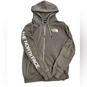 The North Face Charcoal Full-Zip Hoodie